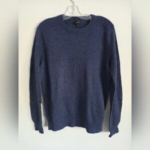 J. Crew Men's Navy Blue Crewneck Sweater